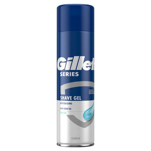 Gillette Revitalizing gel za brijanje Sensitive, 200 ml slika 1