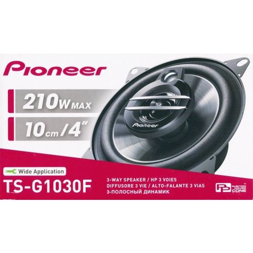 Pioneer auto zvučnici TS-G1030F 10cm slika 2