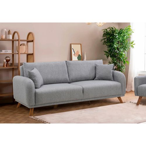 Atelier Del Sofa Hera Set - Grey  Grey Sofa-Bed Set slika 4