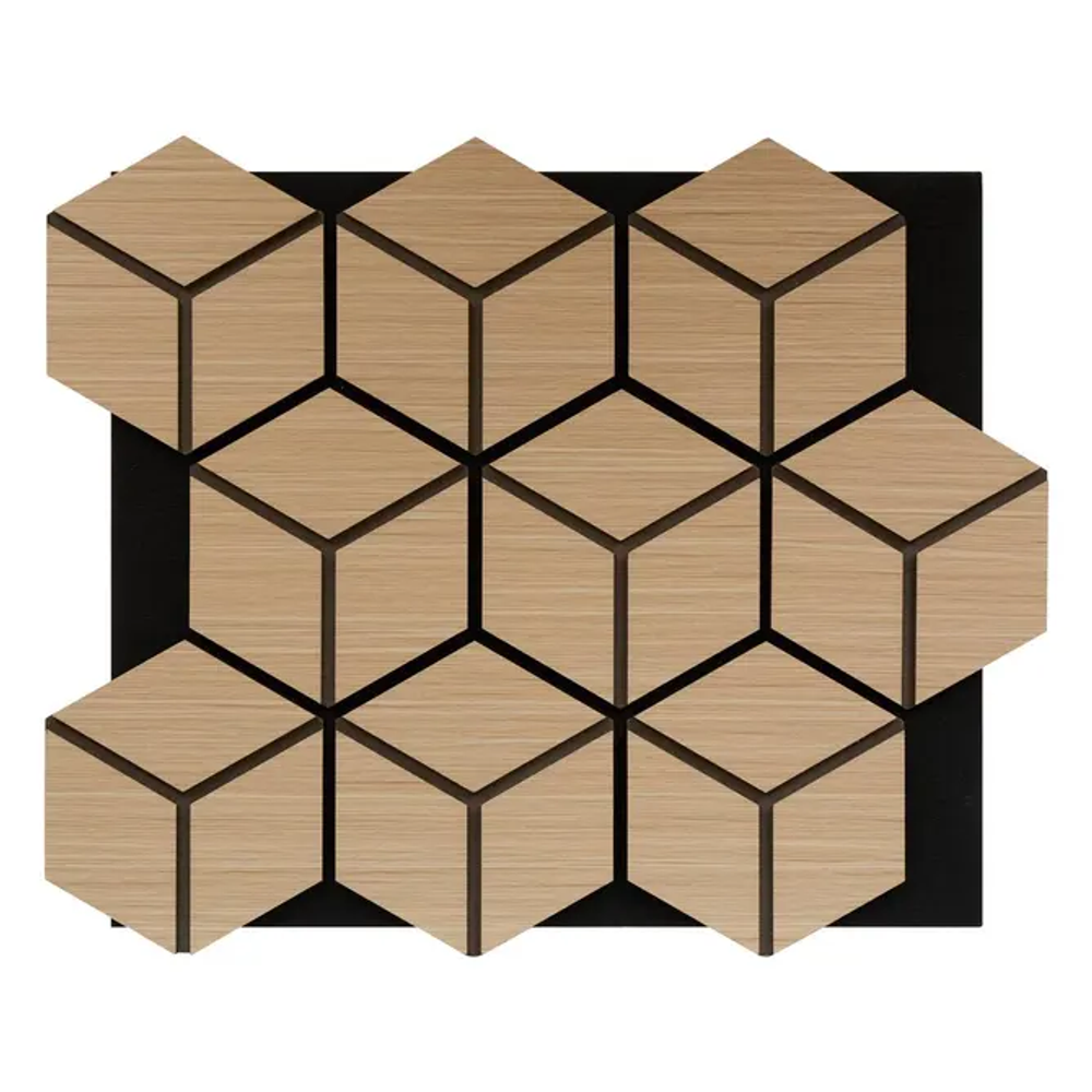 Atmosphera dekorativni zidni panel clint 56x69 cm, hexagon slika 1