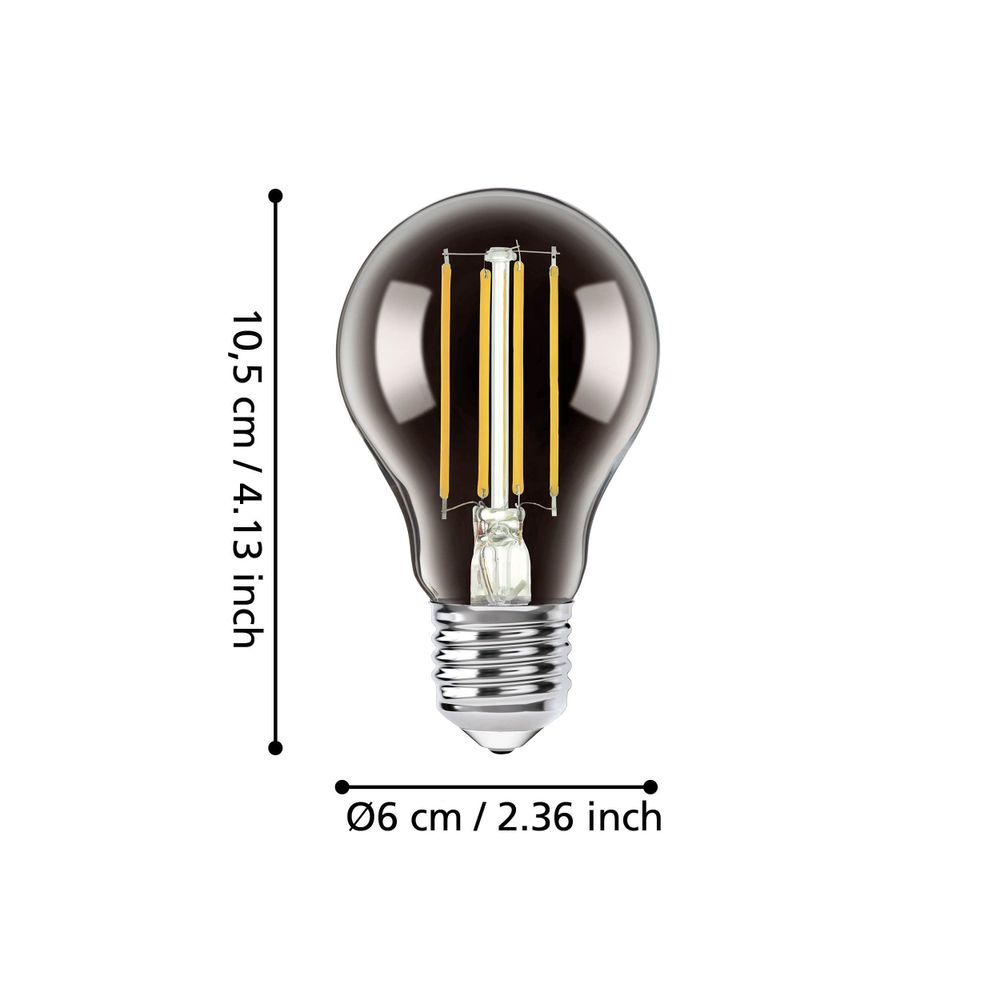EGLO Connect.Z LED Žarulje E27 6W 4000K neutralno bijela zatamnjivanje 806lm slika 8