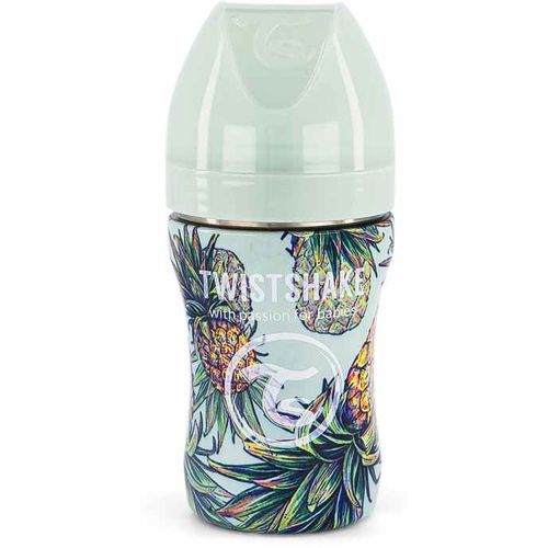 Twistshake Anti-Colic Flašica / Nerdjajuci Celik 260Ml Pineapple slika 1