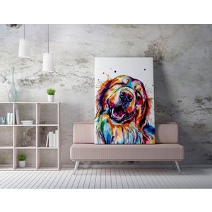 WY165 (50 x 70) Multicolor Decorative Canvas Painting