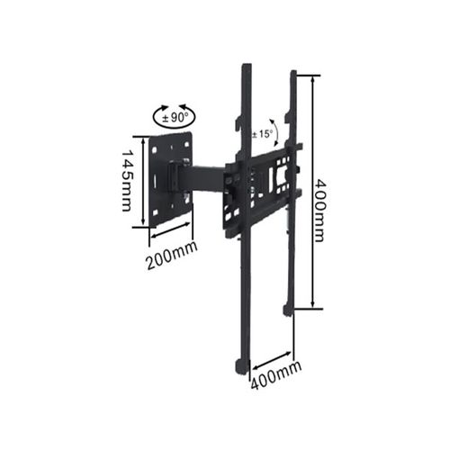 Alpha 32-55 Short Nosač za TV/nagib-15 do+15/rot.180/VESA 400X400/40kg/11-22cm od zida slika 2