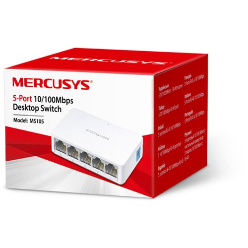 Mercusys MS105 Desktop Switch5x10/100 slika 1