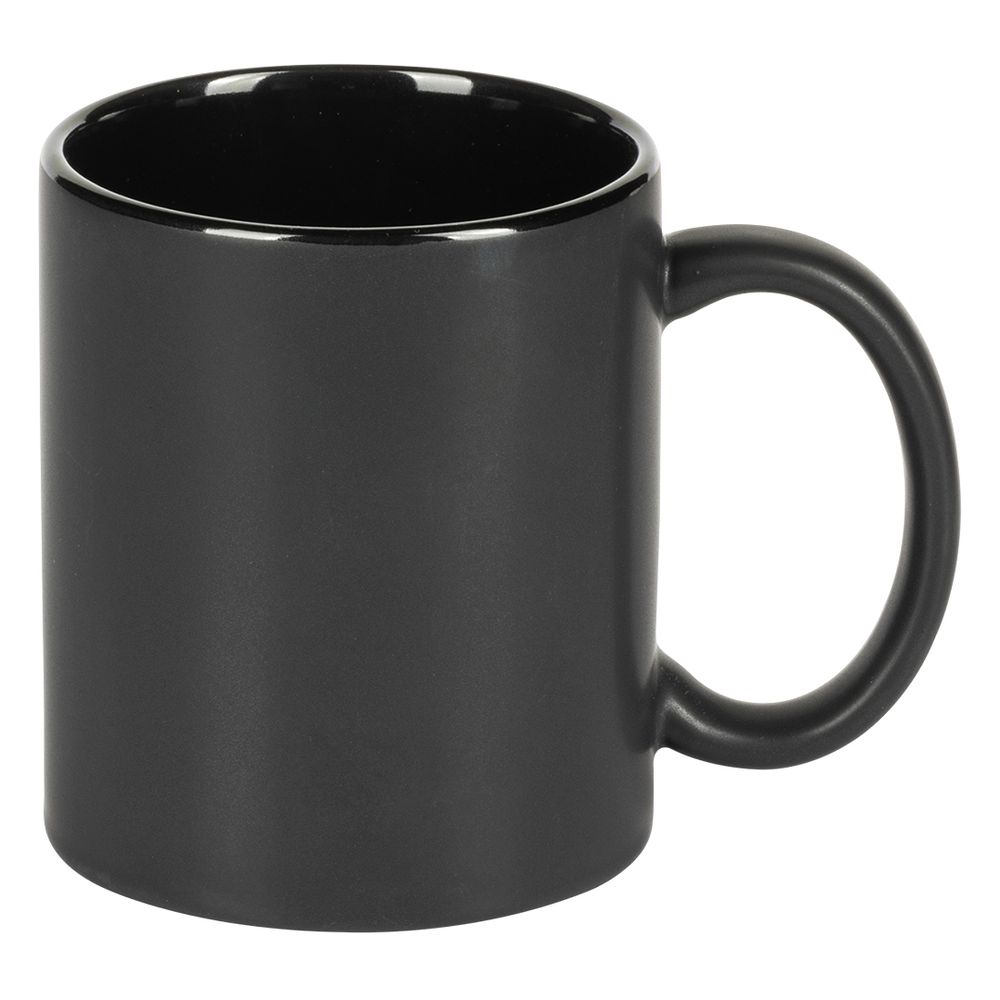 BARTON MATT,keramička šolja 325ml,crna slika 1