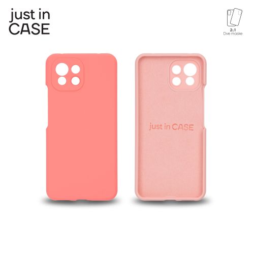 2u1 Extra case MIX PLUS paket PINK za Mi11 Lite 5G slika 2