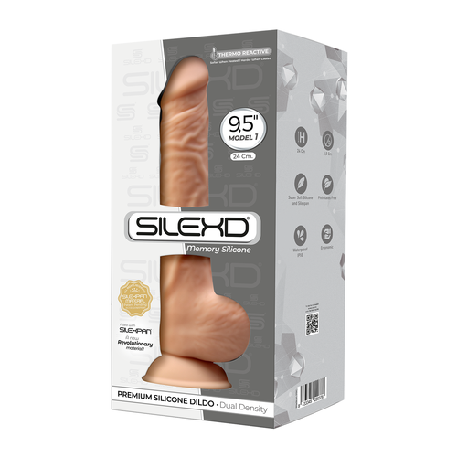 Dildo SILEXD Model 1 ( 9'5" ) Flesh slika 1