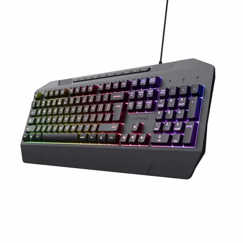 Trust GXT836 EVOCX US RGB gejmerska tastatura crna slika 6