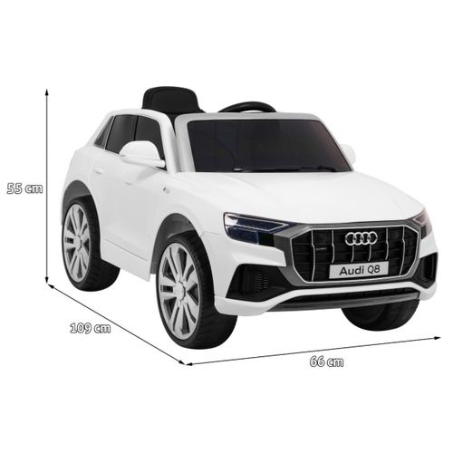 Licencirani auto na akumulator Audi  Q8 LIFT  - bijeli slika 2