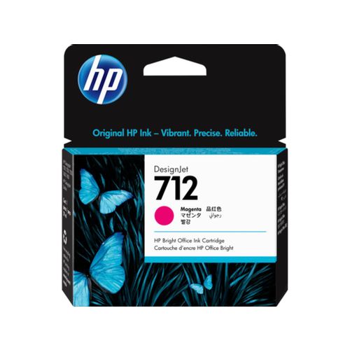 Tinta HP 3ED68A 712 magenta Design jet T630/T650/T230/T250/T650 29ml slika 1