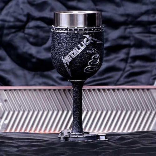 Nemesis Now Metallica - The Black Album Goblet 18cm slika 3