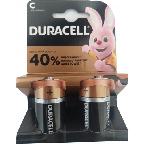 Duracell Tip C 1.5V LR14 MN1400, PAK2 CK, ALKALNE baterije slika 1