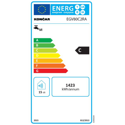 Končar bojler EGV80C2RA slika 3