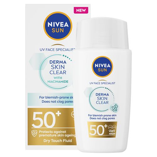 Nivea Sun Derma Skin Clear SPF 50+ 40ml slika 1