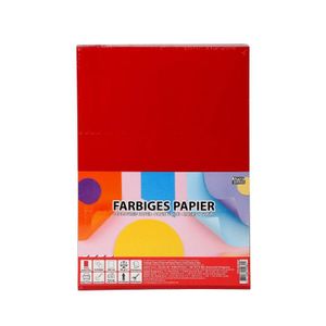 TipTop Office Papir u boji A4 250/1, Intenzivno crvena