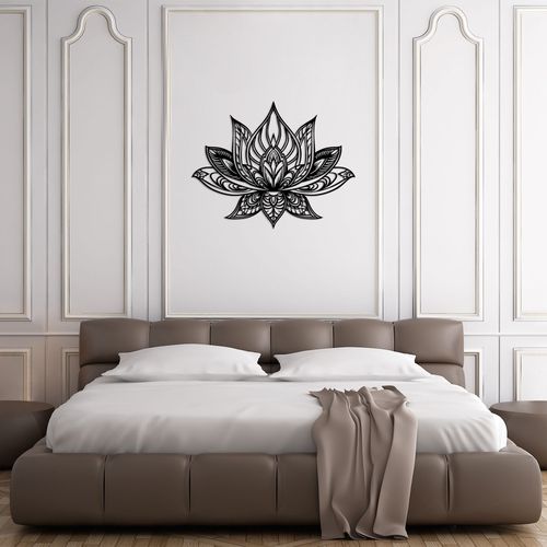 Wallity Metalna zidna dekoracija, Lotus Flower slika 3