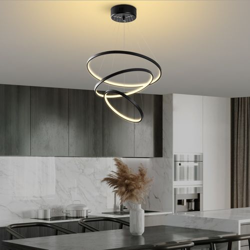 Opviq SIMIT-13697 Black Chandelier slika 1