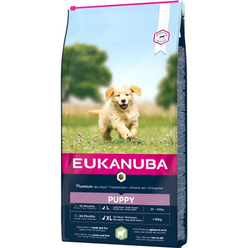 Eukanuba Puppy&Junior Large breed, janjetina s rižom 2.5 kg slika 1