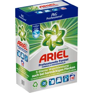 Ariel Professional Prašak za rublje Universal Plus za 110 pranja, XXL / 7,15 kg