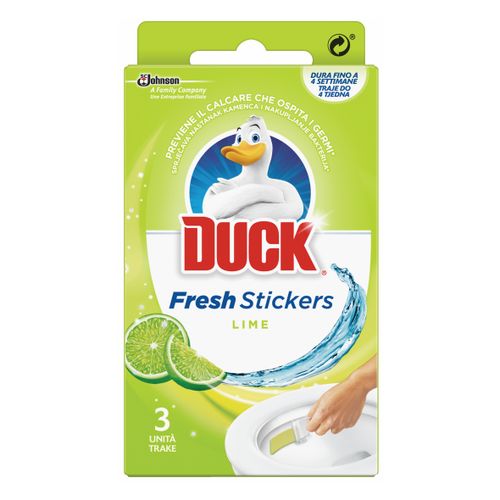 Duck fresh stiker LIME WC osveživač  3x9g slika 1