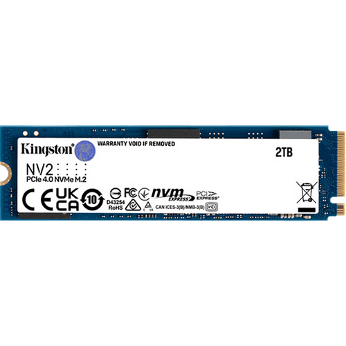 KINGSTON 2TB NV2 M.2 2280 PCIe 4.0 x4 NVMe SNV2S/2000G SSD slika 1