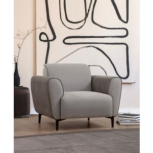 Aren - Grey Grey 1-Seat Sofa