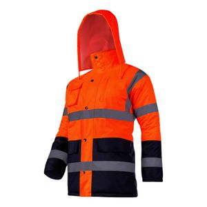 Lahti jakna podstavljena visoke vidljivosti narančasta "3xl" 