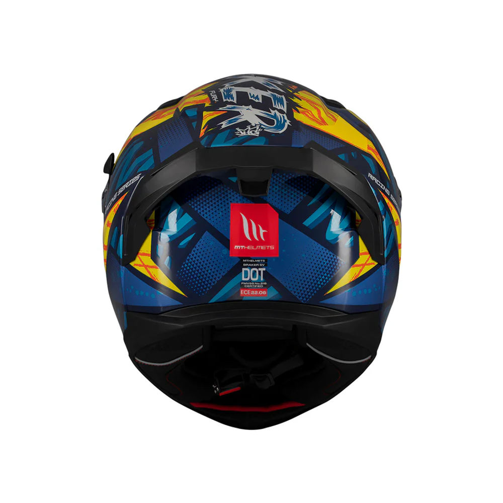 MT Helmets vizir za moto kacigu Breaker SV Fury C17 Gloss slika 3