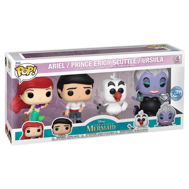 POP paket 4 figuric Disney Mala morska deklica Ekskluzivno image