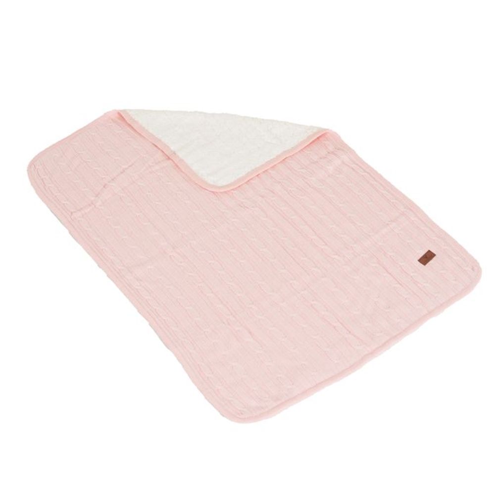 Cangaroo Dekica za bebe Sherpy 75x100cm, Pink slika 3