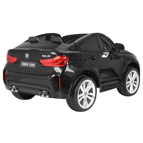 Licencirani auto na akumulator BMW X6 XXL - dvosjed - crni slika 10