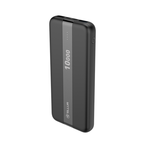 Tellur POWER BANK PBC103, 10000mAh, 2xUSB+TYPE-C+MicroUSB BLACK slika 1