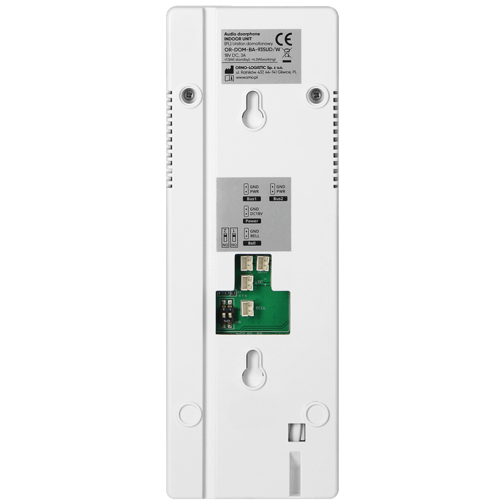 Orno Interfon set OR-DOM-BA-935/W, ENIR Bijela  slika 3