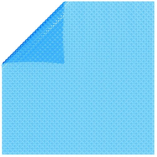 Pravokutni plavi bazenski prekrivač od PE 549 x 274 cm slika 30