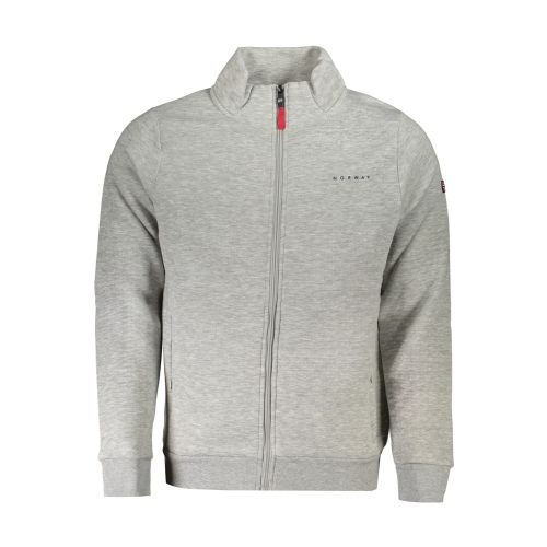 NORWAY 1963 MEN'S ZIP-UP SWEATSHIRT GREY slika 1