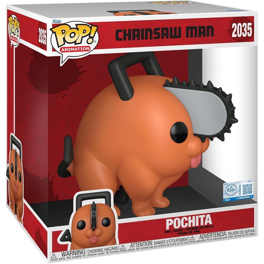 Figura POP Jumbo Chainsaw Man Pochita 25 cm slika 2