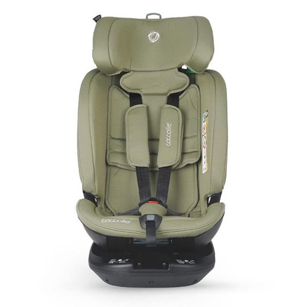 Coccolle® Autosjedalica Velsa iSize 360° 40-150cm Isofix, Moss Green slika 4