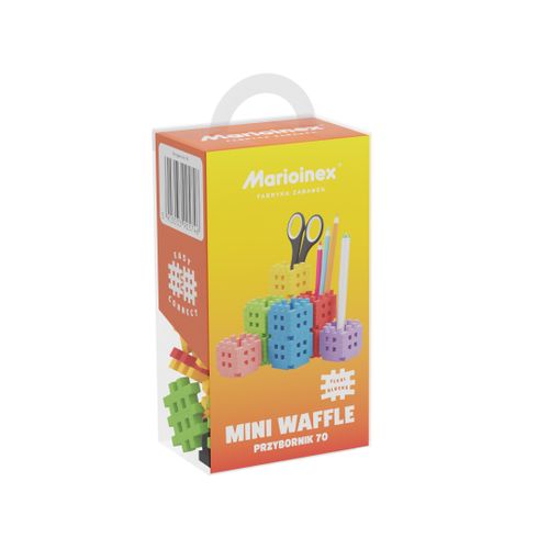 Marioinex set mini Waffle kockica stalak za olovke 70kom. slika 2