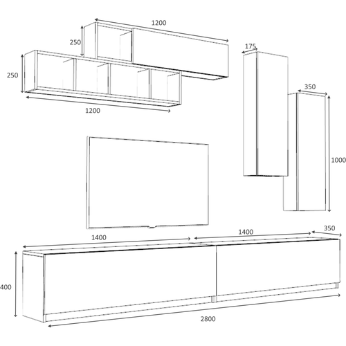 Gauge Concept TV jedinica DIEGO slika 4