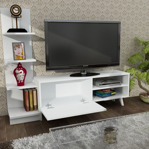 Salvador - White White TV Unit slika 2