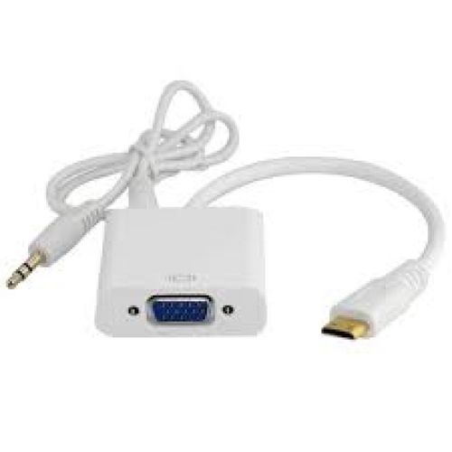 Adapter JWD HDMI-VGA M/F audio White slika 1