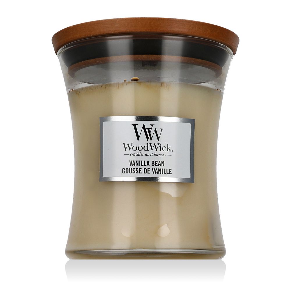 WoodWick Medium Hourglass Candles Scented Candle Vanilla Bean 275 g (color defect) slika 1