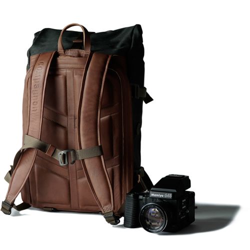 Compagnon torba „the backpack“ Dark Green &amp; Light Brown slika 10