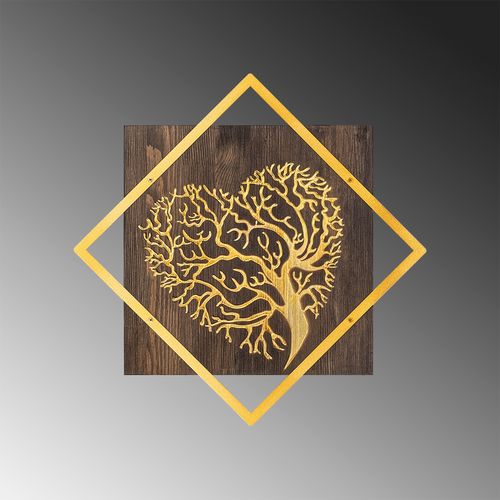 Tree v3 - Gold Walnut
Gold Decorative Wooden Wall Accessory slika 4