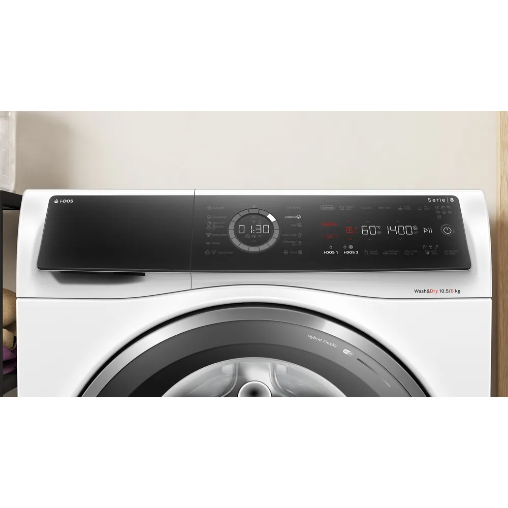 BOSCH Perilica-Sušilica rubljaSerie 8| 10,5/6 kg, I-DOS1400 rpm, 70 dB, HomeConnect slika 2