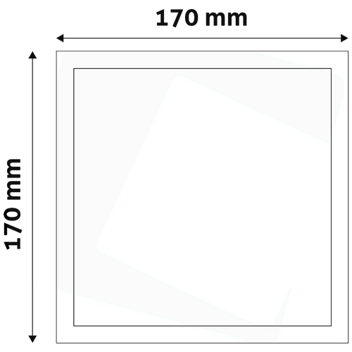 Avide Plafonjera LED, 12W, 950 lm, 4000K, IP20 - ACSMNW-S-12W-ALU-SN slika 3