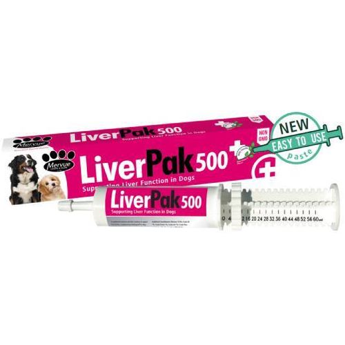 Mervue LiverPak 500 Gel za podršku funkciji jetre kod pasa 60 ml slika 1