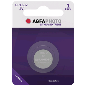 Agfa Baterija litijska, CR1632, 3V, dugmasta, blister 1 kom. - CR1632 B1