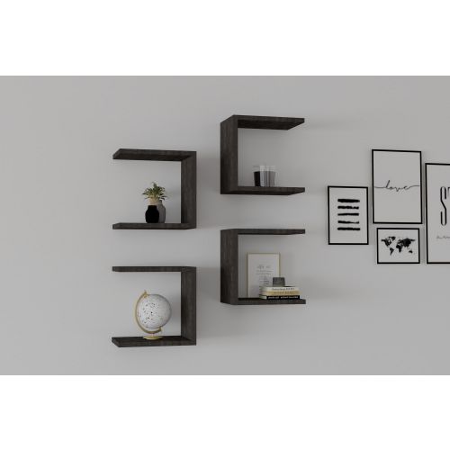 Base - Anthracite Anthracite Wall Shelf slika 1